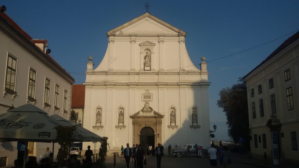 Iglesia de Santa Catarina en Zagreb